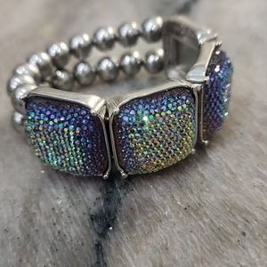 Galactic Shimmer Stretch Bracelet